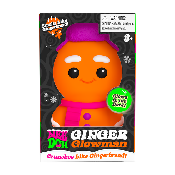 NeeDoh Ginger Glowman v4022